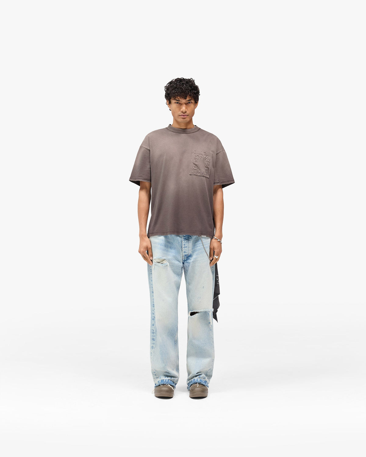 Represent X Hunter T-Shirt - Stained Brown