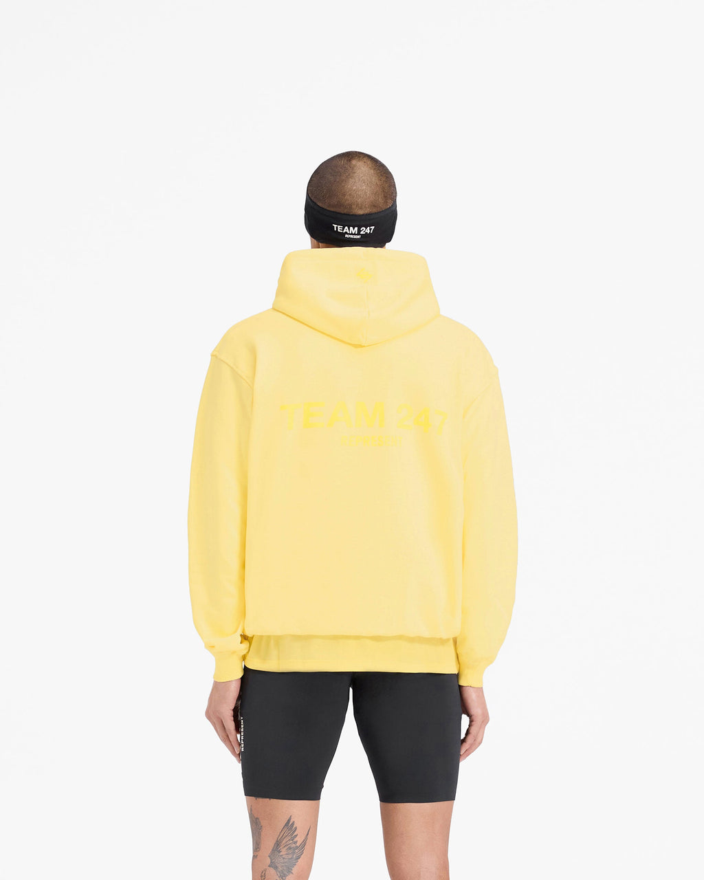 Team 247 Oversized Hoodie - Lemon