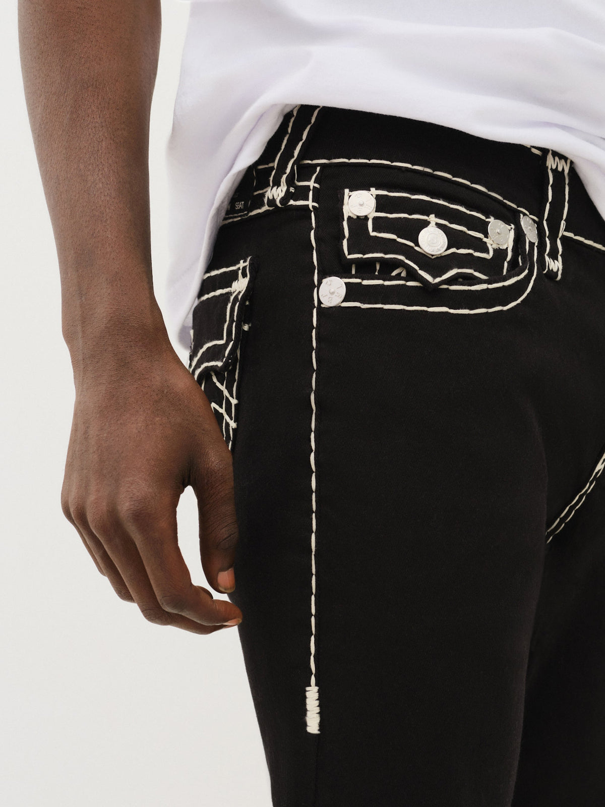 True Religion Ricky Super T Body Rinse Black