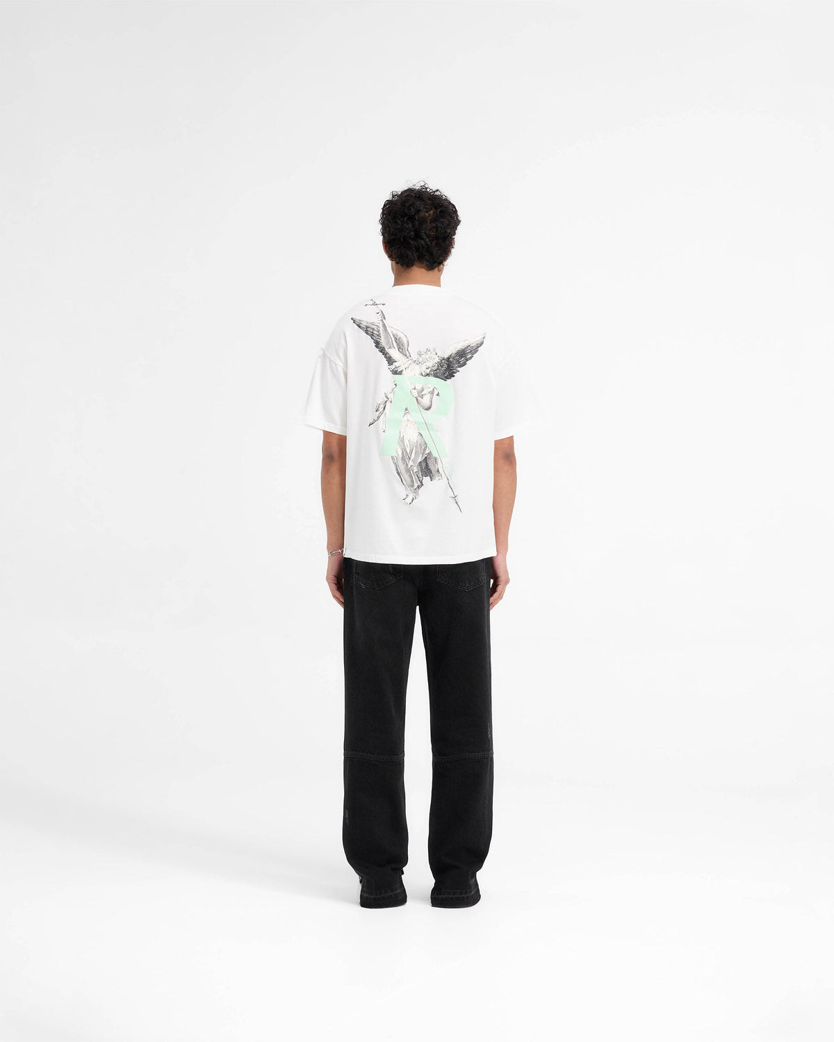 Archangel Initial T-Shirt - Salt