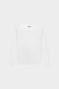 Game Day Box Fit Long Sleeve T-Shirt Bright White