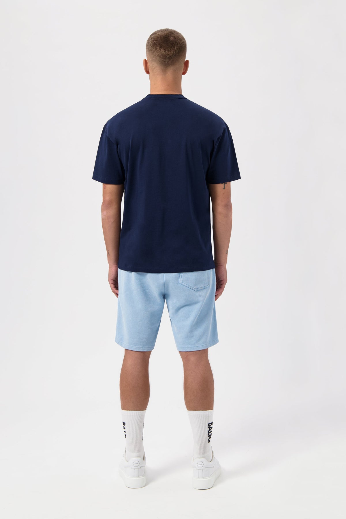 Tags Box T-Shirt Space Navy