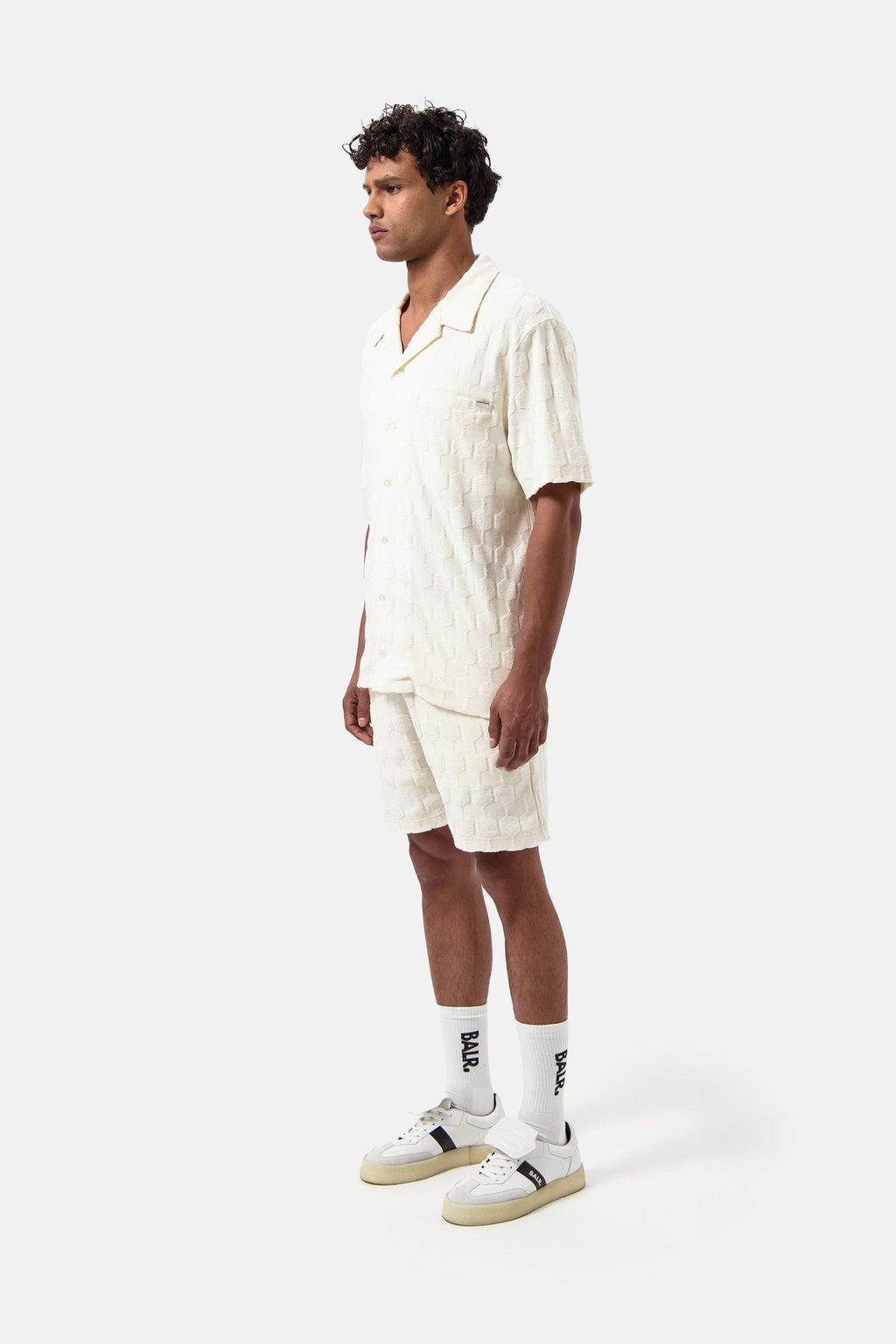 Terry Box Shirt Light Beige