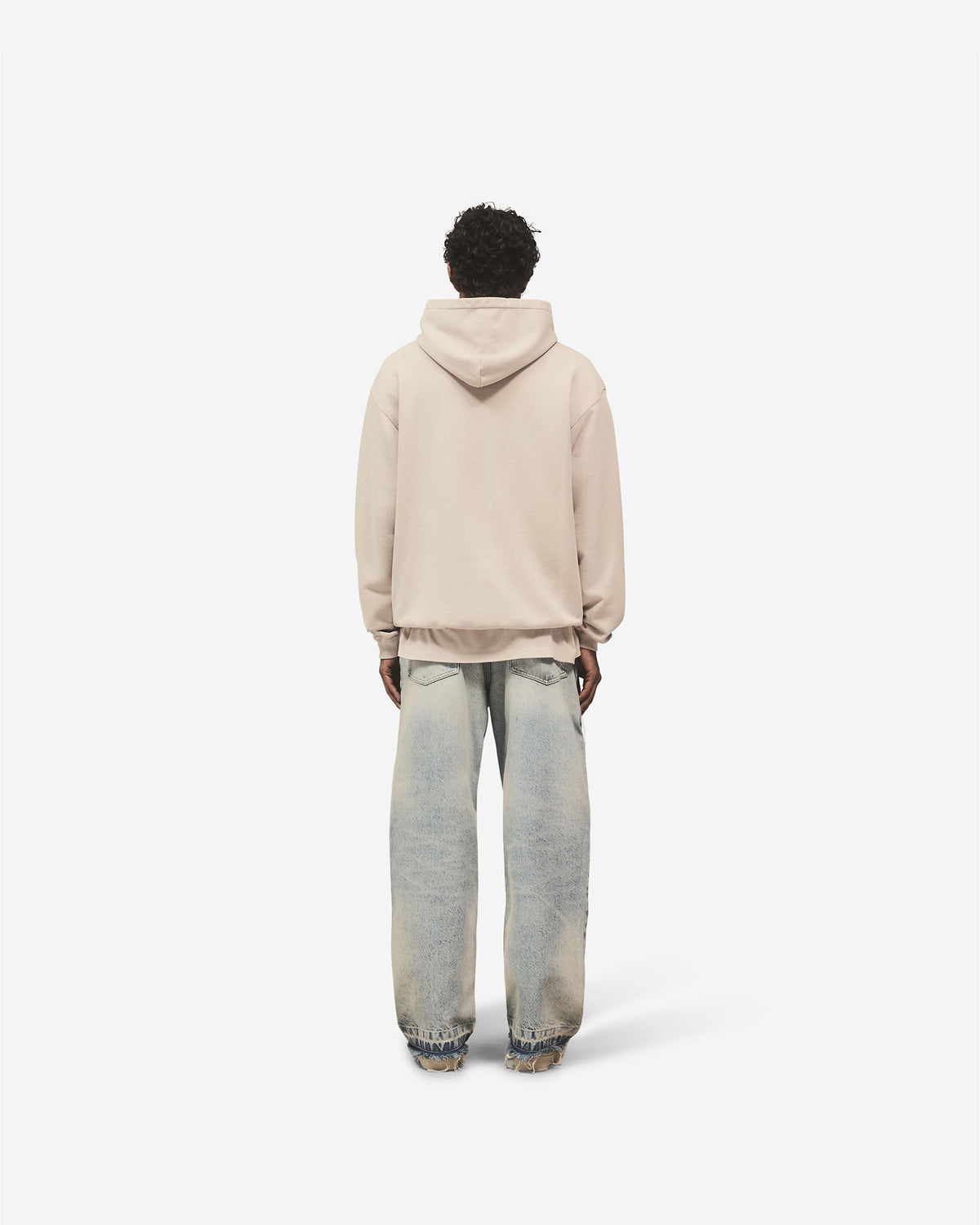 Script Logo Hoodie - Concrete