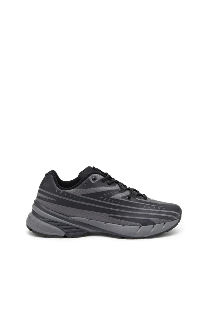 D-Airspeed Low-Striped sneakers in coated ripstop