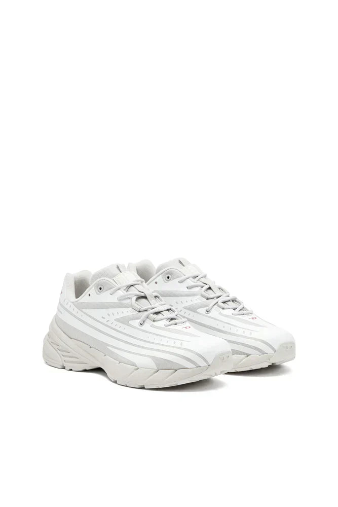 D-Airspeed Low-Striped sneakers in coated ripstop