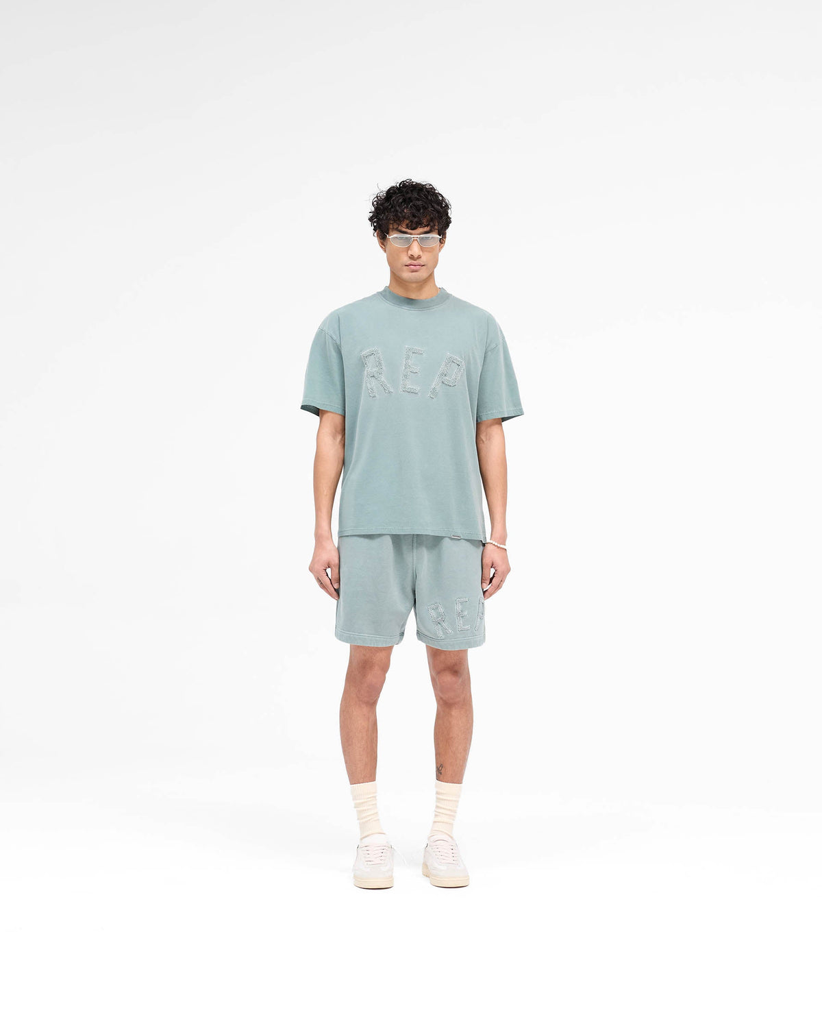 Rep Applique T-Shirt - Forest Green