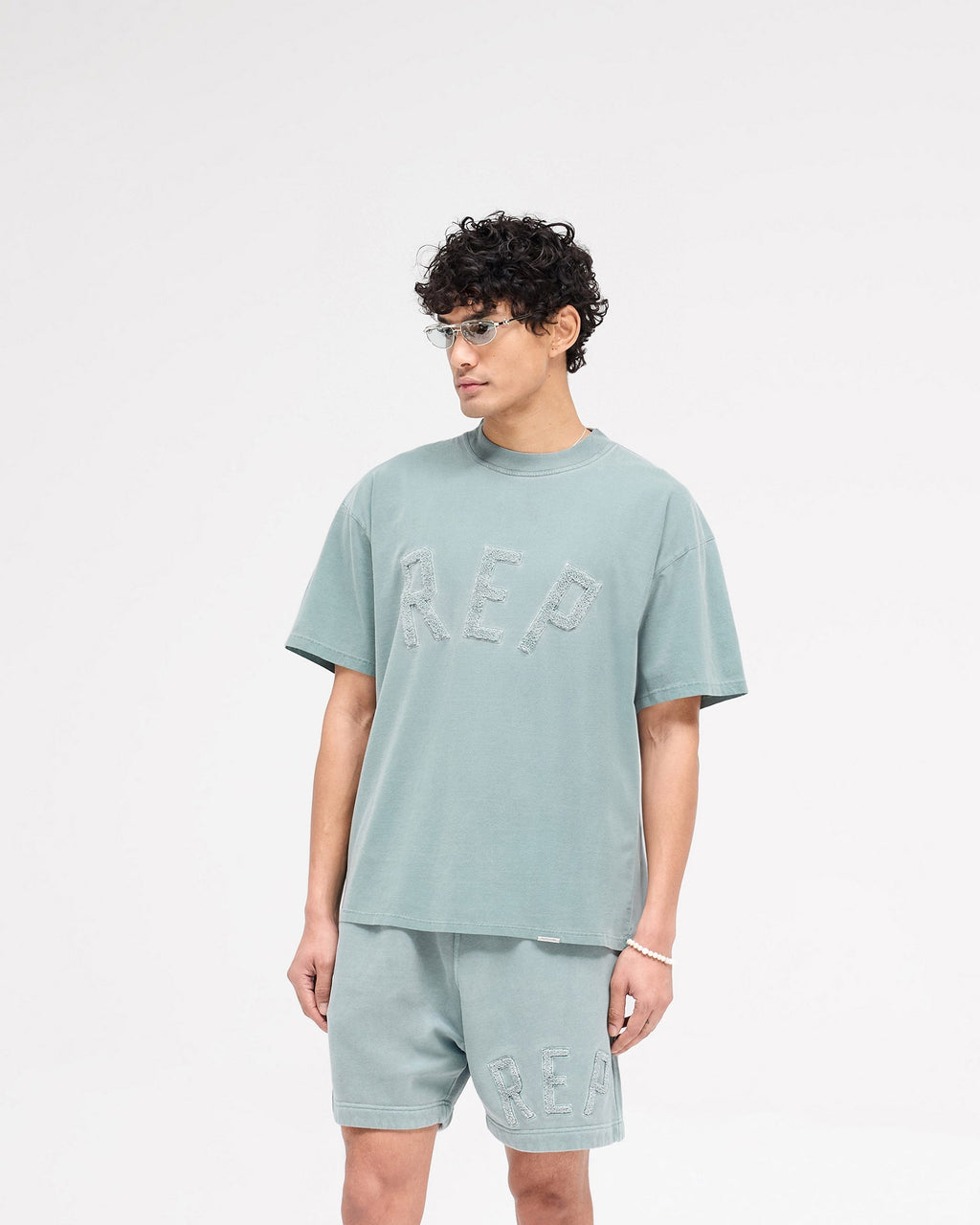 Rep Applique T-Shirt - Forest Green