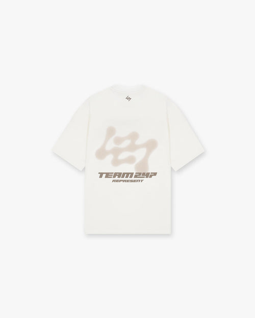 247 Future Terrains Oversized T-Shirt - Flat White
