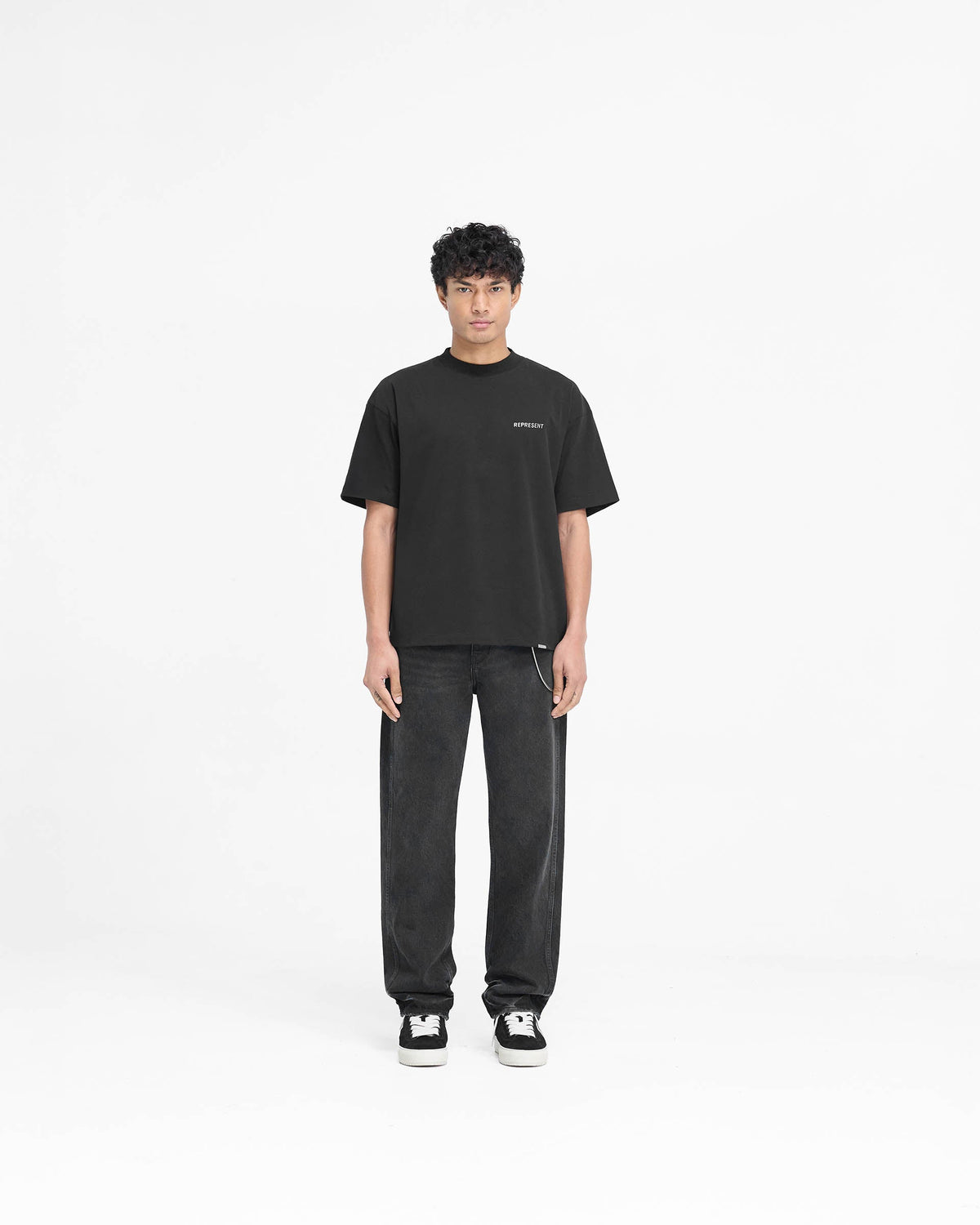 Block Logo T-Shirt - Jet Black