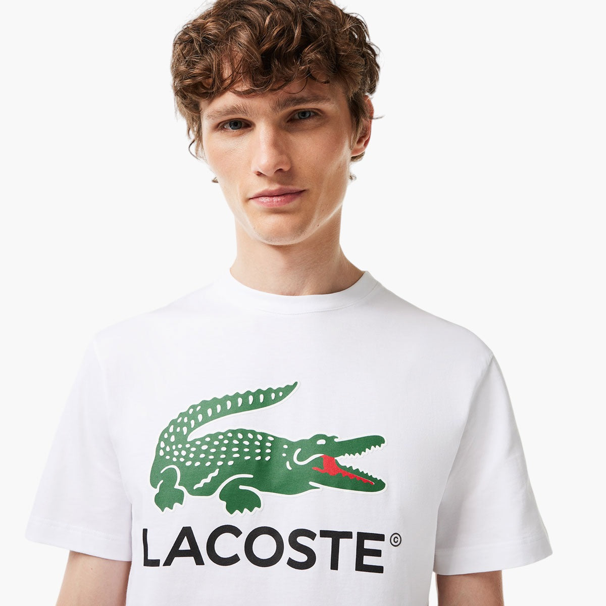 Cotton Jersey Signature Print T-Shirt
