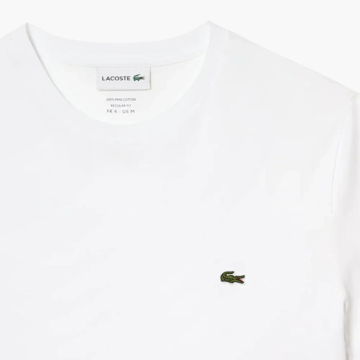 Crew Neck Pima Cotton Jersey T-Shirt