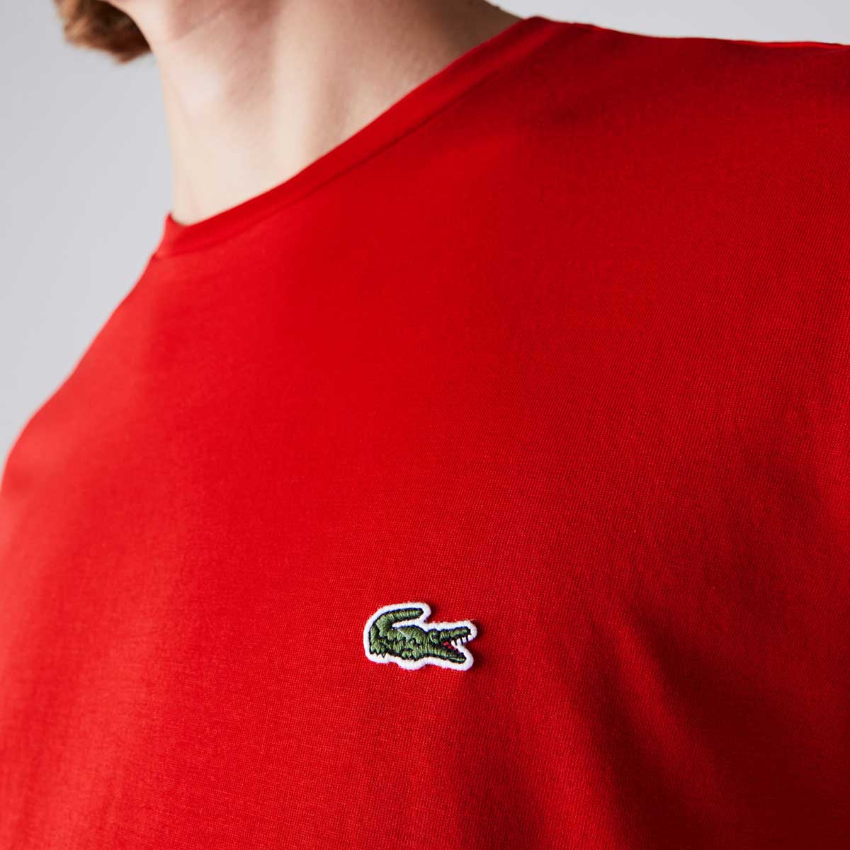Crew Neck Pima Cotton Jersey T-Shirt