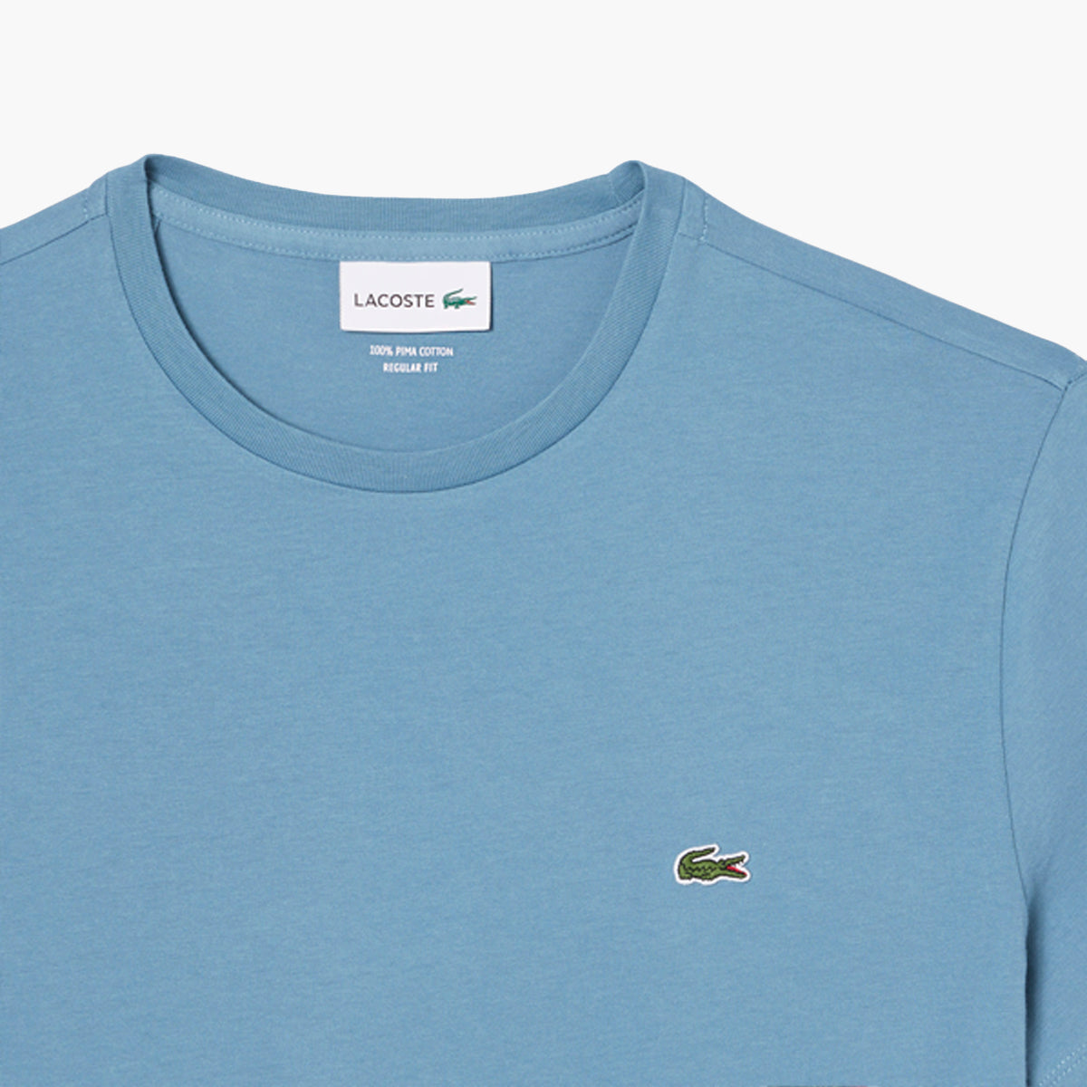 Crew Neck Pima Cotton Jersey T-Shirt