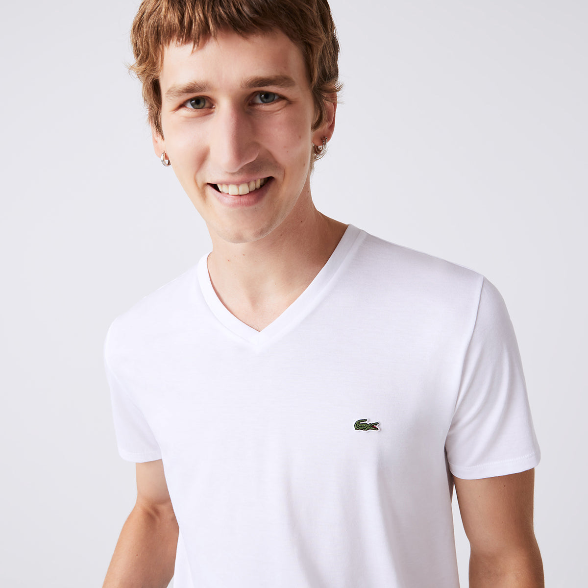 Crew Neck Pima Cotton Jersey T-Shirt
