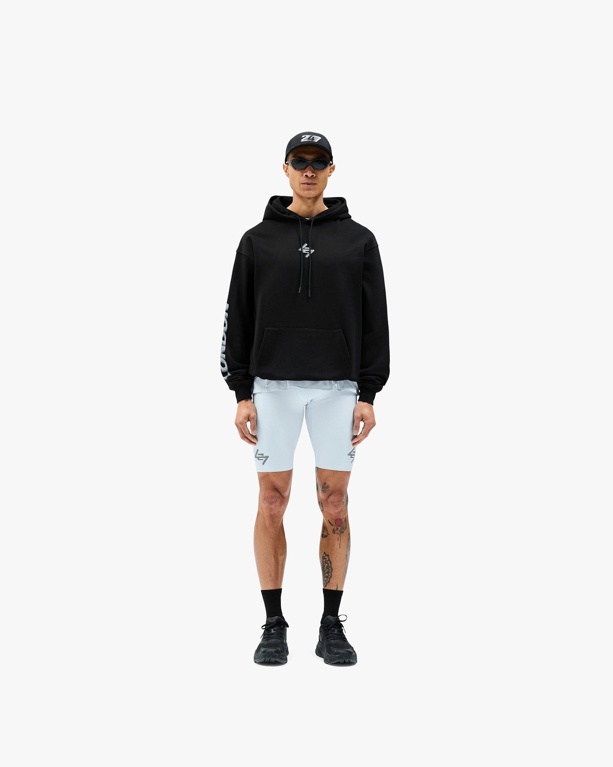 247 London Hoodie - Black