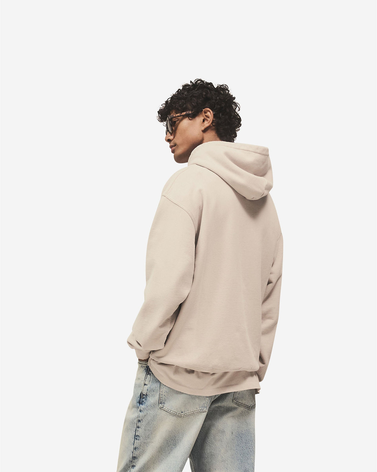 Script Logo Hoodie - Concrete
