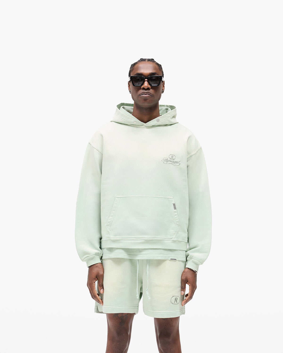 Grand Vintage Hoodie - Washed Sage