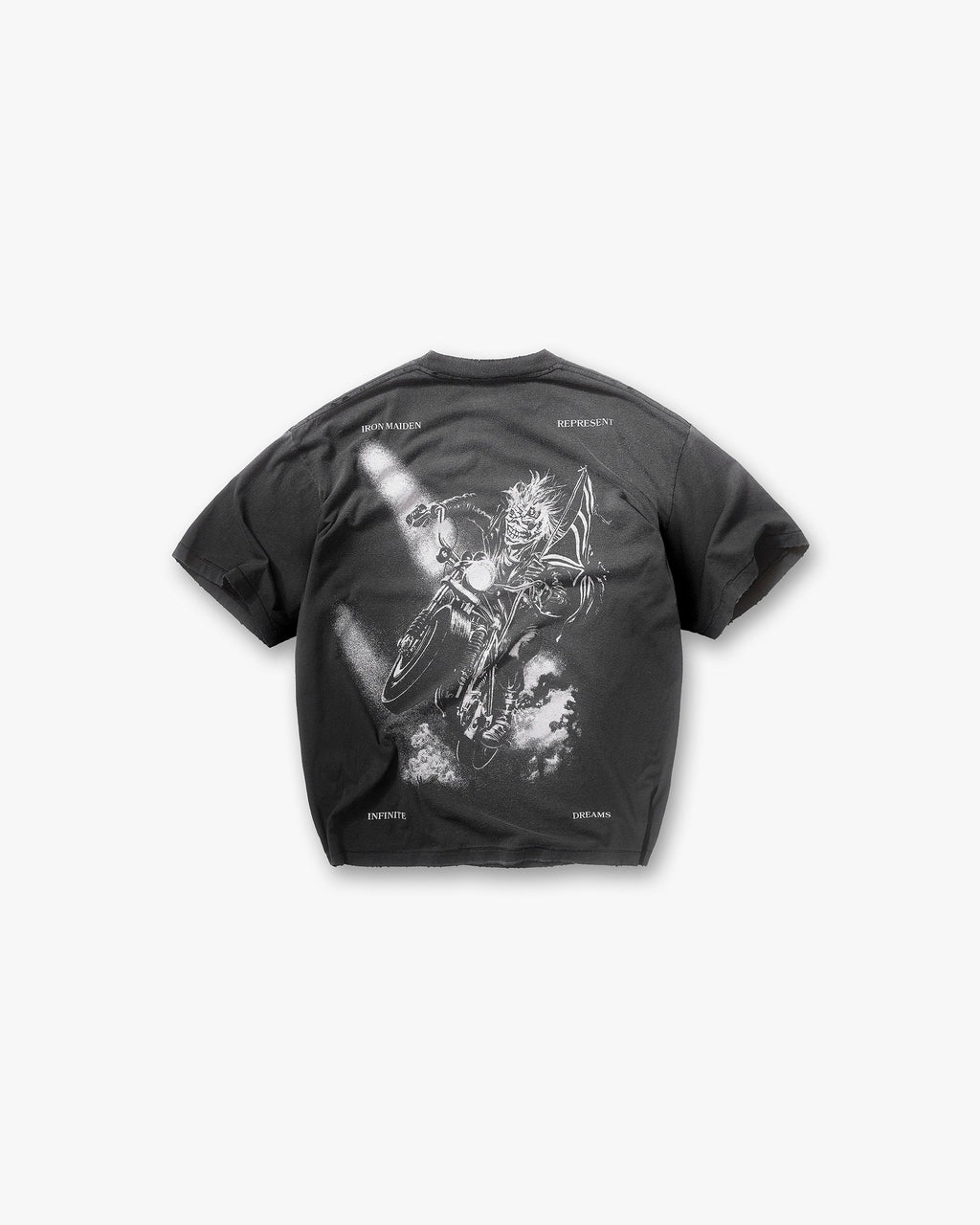 Represent X Iron Maiden Infinite Dreams T-Shirt - Aged Black