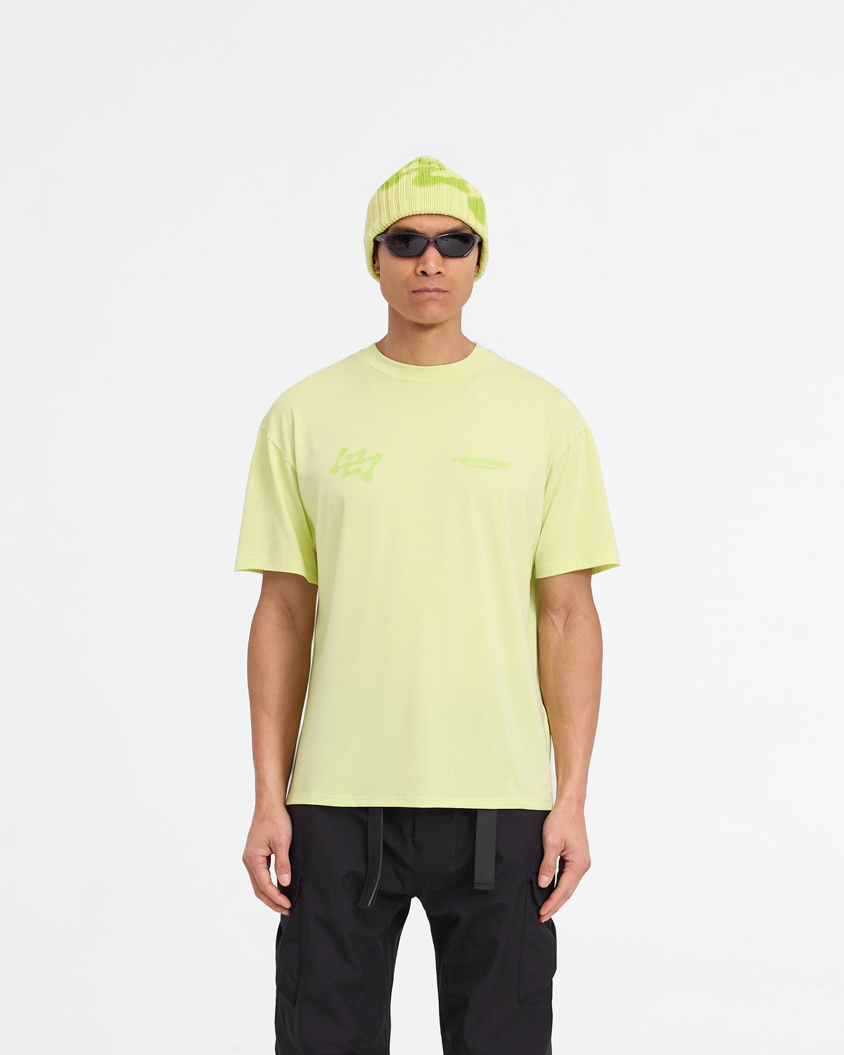 247 Future Terrains Oversized T-Shirt - Shadow Lime
