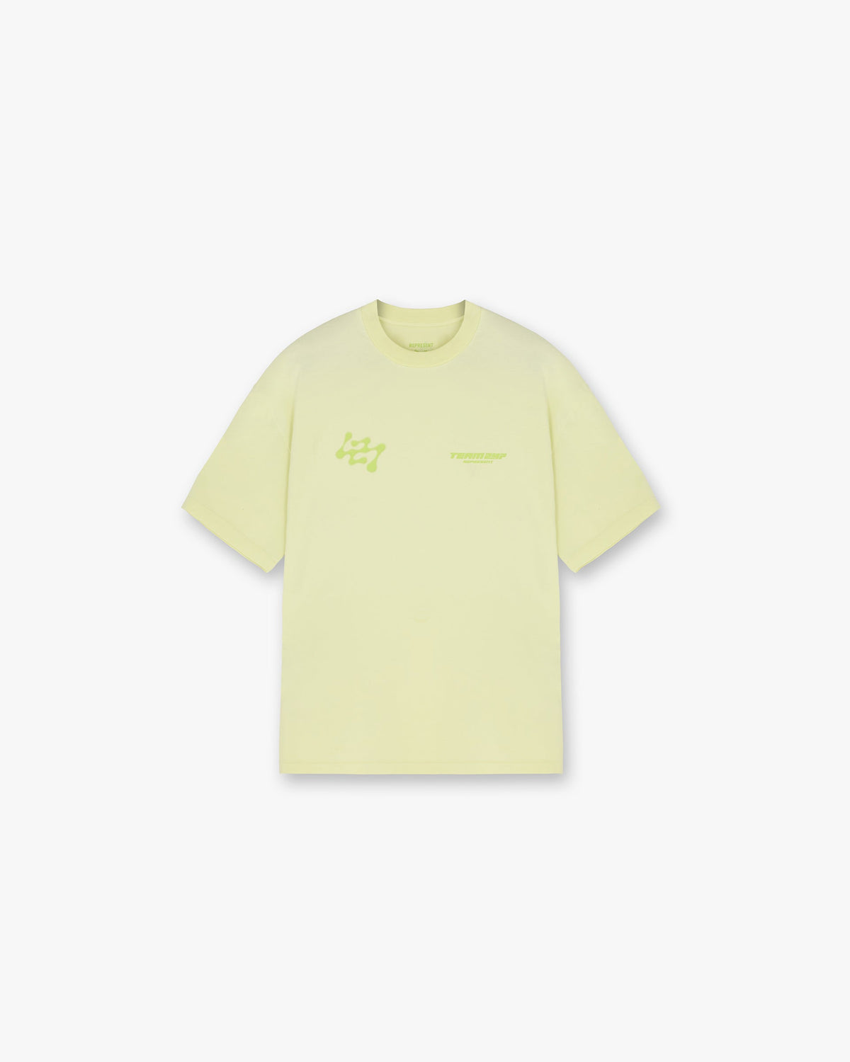 247 Future Terrains Oversized T-Shirt - Shadow Lime